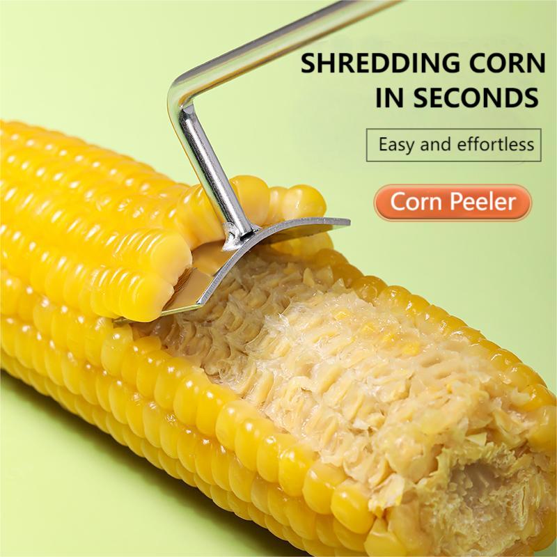 🔥🔥 Limited-Time Deal 😍 Buy 1 Get 1 Free 🌽 Quick Corn Kernel Remover – Strip Fresh Corn In Seconds Without Mess Or Waste 🔥