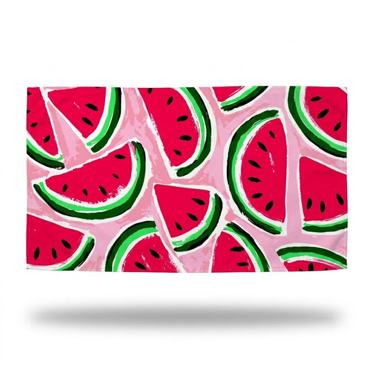 Premium Quick-Dry Fruit Print Beach Towel