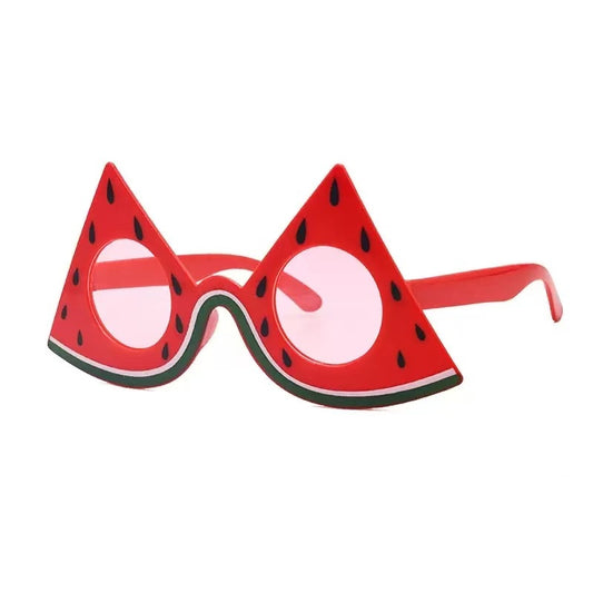 Novelty Geometric Triangle Watermelon Party Glasses