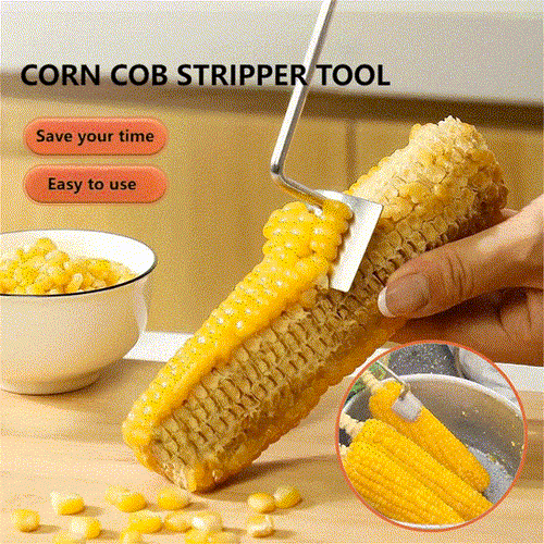 🔥🔥 Limited-Time Deal 😍 Buy 1 Get 1 Free 🌽 Quick Corn Kernel Remover – Strip Fresh Corn In Seconds Without Mess Or Waste 🔥