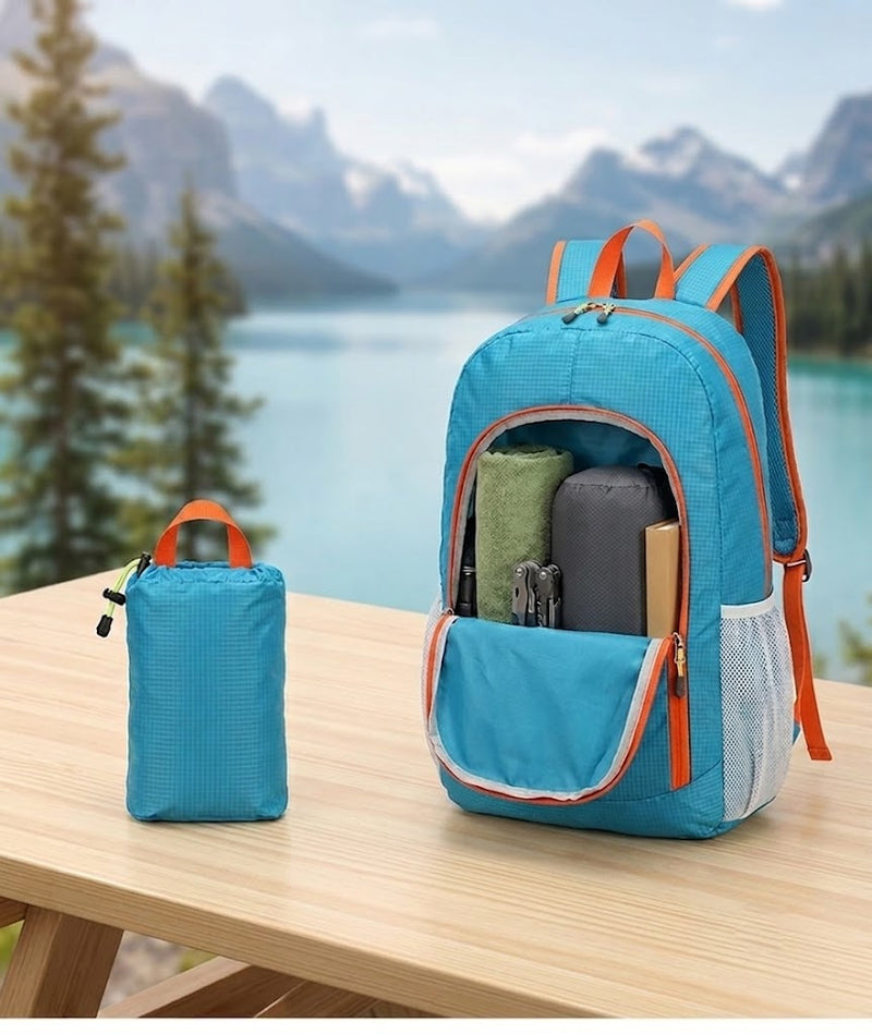 ltra-Lightweight Foldable Outdoor Travel Daypack Lifestyle