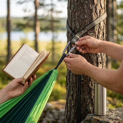 Ultra-Lightweight Solo Parachute Hammock