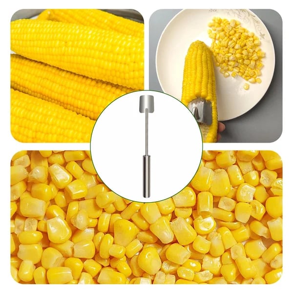 🔥🔥 Limited-Time Deal 😍 Buy 1 Get 1 Free 🌽 Quick Corn Kernel Remover – Strip Fresh Corn In Seconds Without Mess Or Waste 🔥