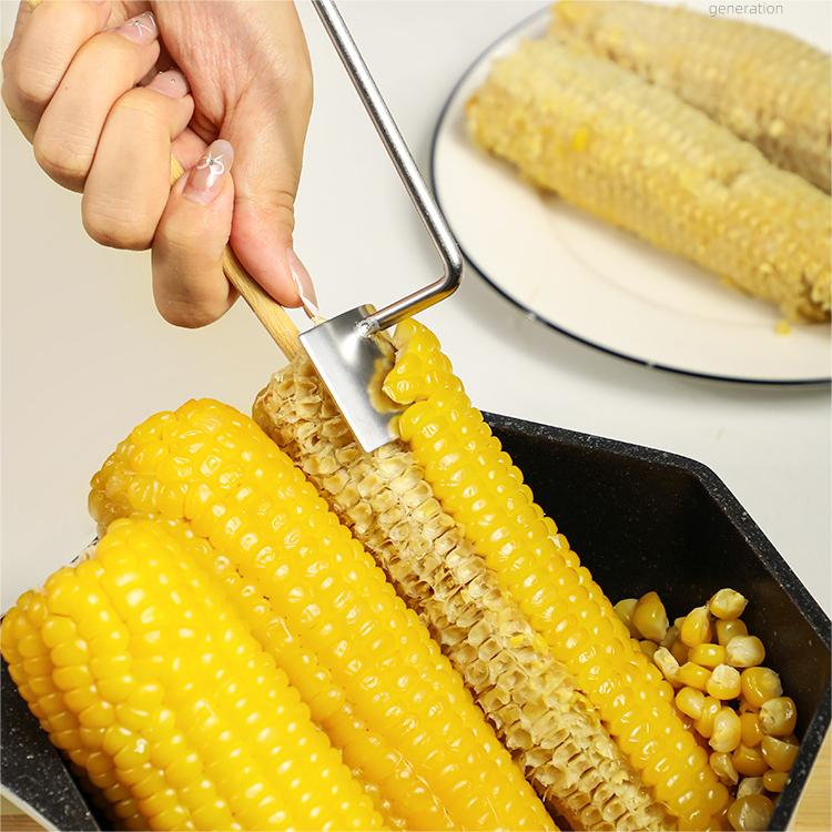 🔥🔥 Limited-Time Deal 😍 Buy 1 Get 1 Free 🌽 Quick Corn Kernel Remover – Strip Fresh Corn In Seconds Without Mess Or Waste 🔥