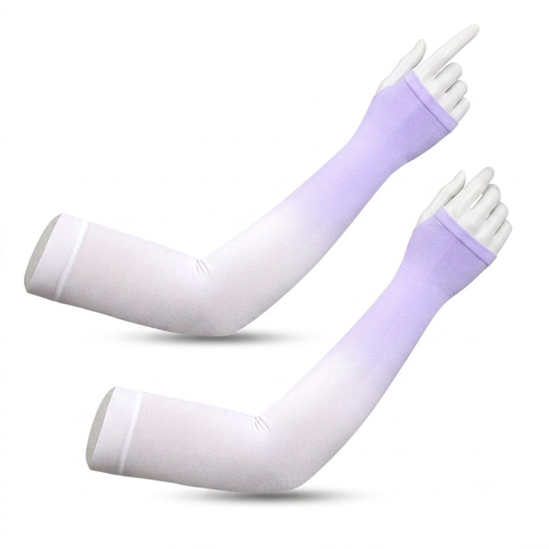 Seamless Cool-Touch Gradient Arm Sleeves