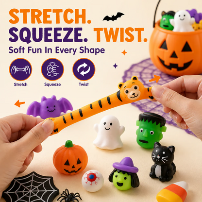 🔥Last Day 50% OFF - 🎃 50PCS Halloween Mochi Squishy Toys - 50pcs